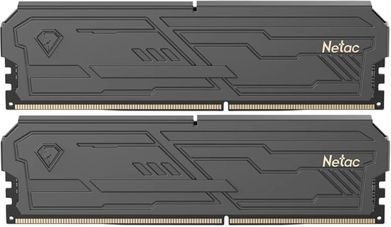 Netac Shadow III 32GB (2x16GB) DDR5 5600MHz Siyah RAM Bellek (NTSHD5P56DP-32K), CL46, PC5-44800, Yüksek Performans
