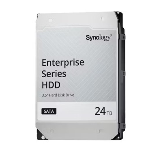 SYNOLOGY HAT5320-24T 24TB 7200RPM 3.5" SATA Dahili Disk - 7/24 Kayıt, CMR, 1 GB Önbellek, 309 MB/s, Kurumsal Depolama