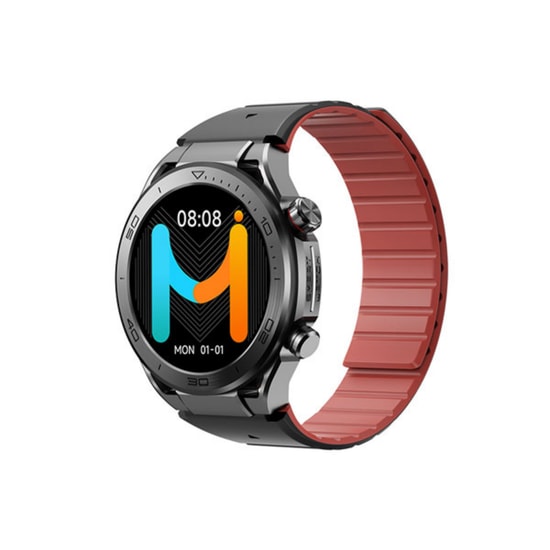 İmiki C1 Siyah Akıllı Saat - 1.43" AMOLED Ekran, Bluetooth Çağrı, 30 Gün Bekleme, Çoklu Spor Modu, Sağlık Takibi
