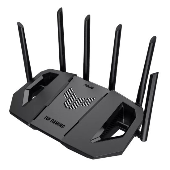 ASUS TUF Gaming BE9400 WiFi 7 BE9400 Router (90IG0A30-MO9C00) - Tri-Band, 4x2.5G Port, AiMesh, AiProtection, VPN