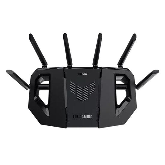 ASUS TUF Gaming BE9400 WiFi 7 BE9400 Router (90IG0A30-MO9C00) - Tri-Band, 4x2.5G Port, AiMesh, AiProtection, VPN
