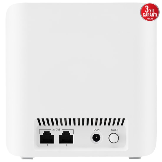 Asus ZenWiFi BD4 (3'lü Paket) BE3600 WiFi 7 Mesh Router - 603m Alan, Çift 2.5G Port, AiMesh, VPN (90IG0960-MO3C40)
