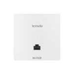 Tenda W13 AX1500 WiFi 6 Duvar Tipi Access Point - Dual-Band, 2x Gigabit Port, 3dBi Anten, PoE Destekli, 250 Kullanıcı