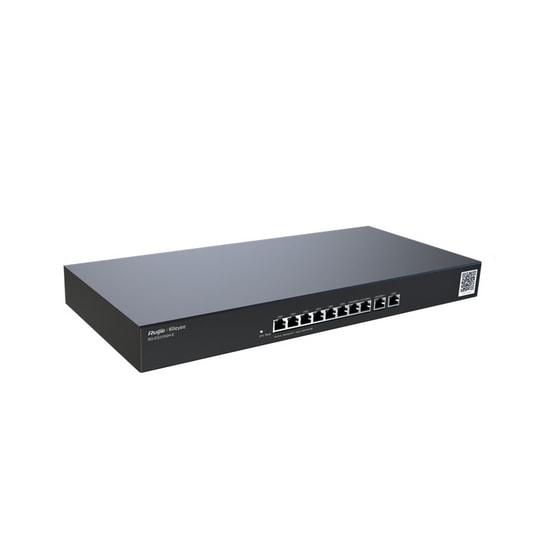Ruijie Reyee RG-EG310GH-E Cloud Yönetilebilir Gigabit Router - 10 Port, 1.5Gbps, 350 Kullanıcı, VPN, 512MB Bellek