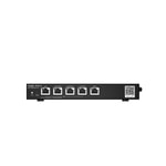 Ruijie Reyee RG-EG305GH-P-E Cloud Yönetilebilir PoE Router - 5 Port, 1.5Gbps, 350 Kullanıcı, 60W PoE, VPN, 512MB Bellek
