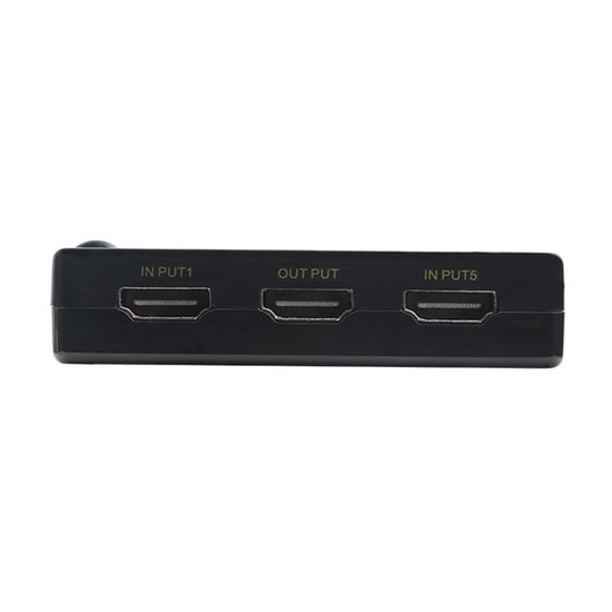 Dark DK-HD-SW4X1K 4K HDMI Switch - 5 Giriş Tek Çıkış, Kumandalı, Yüksek Çözünürlüklü Görüntü Aktarımı