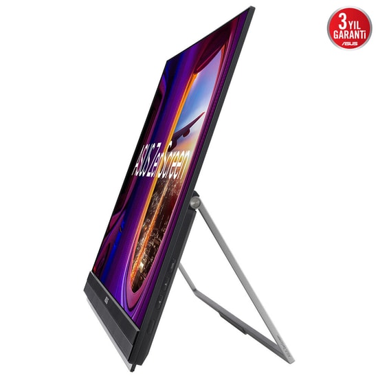 Asus ZenScreen MB27ACF 27" QHD Taşınabilir Monitör - 2560x1440, 100Hz, 5ms, IPS, USB-C (PD 70W), HDMI, Taşıma Standı