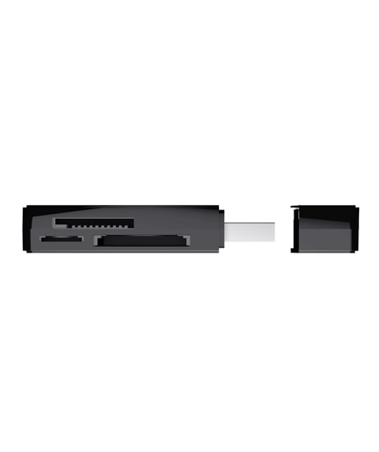 Trust Nanga USB 3.1 SD/MicroSD Kart Okuyucu (TRU21935) - Yüksek Hızlı Veri Aktarımı, Taşınabilir Tasarım