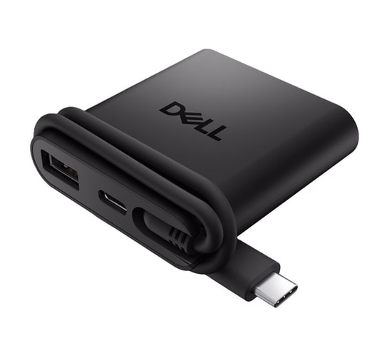 Dell Pro DA225 4'ü 1 Arada USB-C Çoklayıcı Adaptör (470-BFBN) - 4K HDMI, USB 3.2 Gen2 (10Gbps), 27cm Type-C Kablo