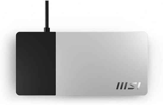 MSI USB-C Docking Station Gen2 Hub - 5 USB Port, Type C, RJ45 LAN, HDMI, DP Bağlantı Noktalı Şarj ve Veri İstasyonu