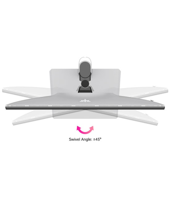 KTC H27E6 27" QHD 320Hz 1ms Fast IPS Oyuncu Monitörü - 2560x1440, 450cd, HDR400, Pivot, HDMI 2.1, DP 1.4, Vesa