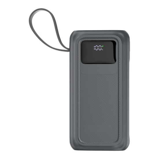 Nettech NT-PW39 Gri 22.5W Hızlı Şarj 20000mAh Taşınabilir Powerbank (NT-113775) - Type-C ve USB Çıkışlı, Uçuşa Güvenli