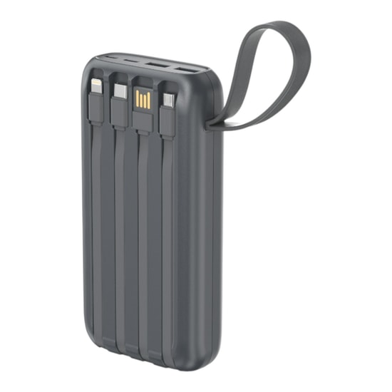Nettech NT-PW39 Gri 22.5W Hızlı Şarj 20000mAh Taşınabilir Powerbank (NT-113775) - Type-C ve USB Çıkışlı, Uçuşa Güvenli