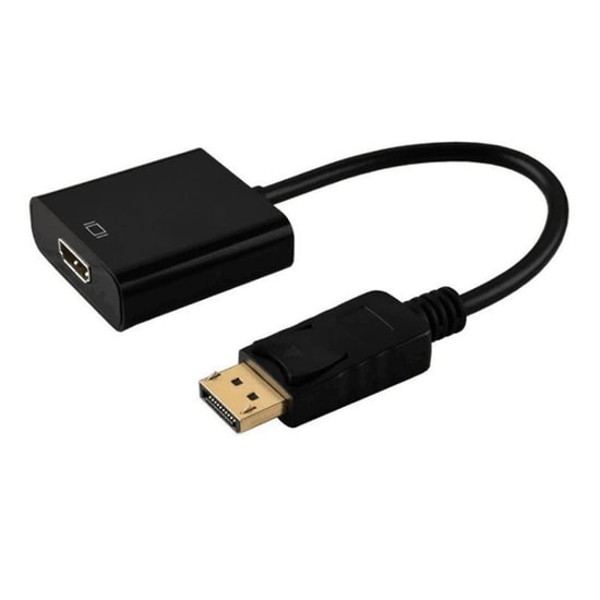 Sensei SP-DP/HD 4K 60Hz Altın Uçlu DisplayPort to HDMI Dönüştürücü (SP-DP/HD) - DP Erkek, HDMI Dişi, Kısa Kablolu