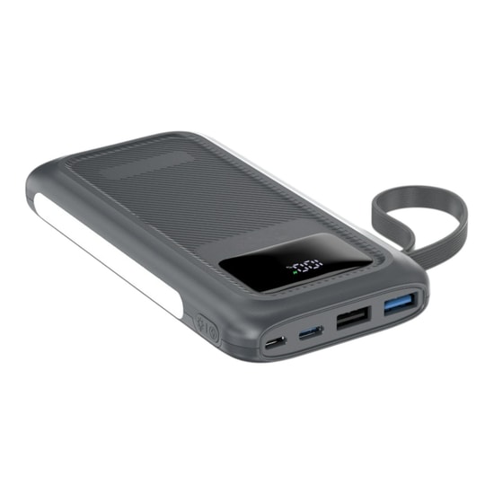 Nettech NT-PW40 Gri 22.5W Hızlı Şarj 10000mAh Taşınabilir Powerbank (NT-113776) - 4 Çıkışlı, Uçuşa Güvenli