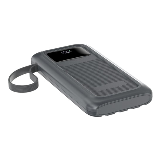 Nettech NT-PW40 Gri 22.5W Hızlı Şarj 10000mAh Taşınabilir Powerbank (NT-113776) - 4 Çıkışlı, Uçuşa Güvenli