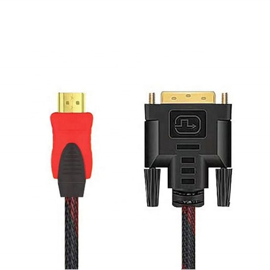 SENSEI SP-HD/DVI-0015 1.5 Metre HDMI to DVI Altın Uçlu Kablo - 1080P 3D Görüntü Kalitesi