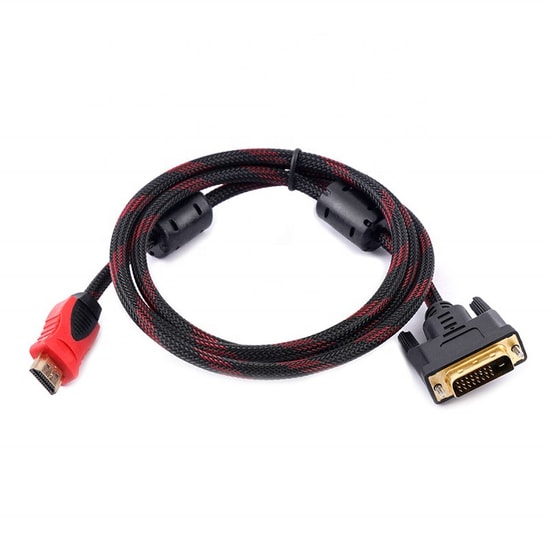 SENSEI SP-HD/DVI-0015 1.5 Metre HDMI to DVI Altın Uçlu Kablo - 1080P 3D Görüntü Kalitesi