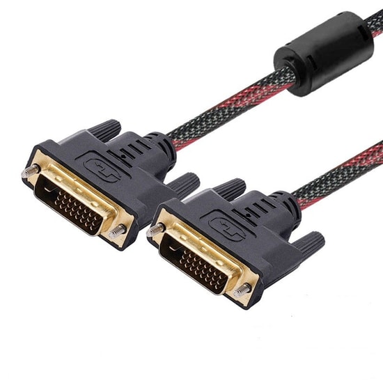 SENSEI SP-DVI/DVI-0015 DVI - DVI Kablo - 1.5 Metre, 1080P ve 3D Destekli, Altın Uçlu 24+1 Pin Bağlantı