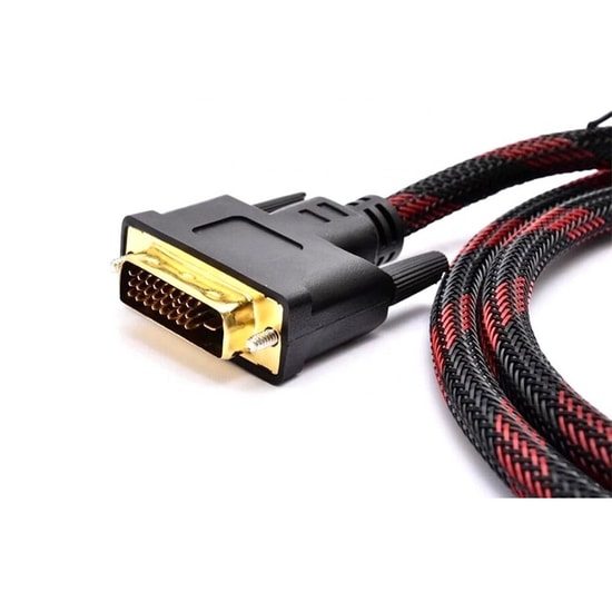 SENSEI SP-DVI/DVI-0015 DVI - DVI Kablo - 1.5 Metre, 1080P ve 3D Destekli, Altın Uçlu 24+1 Pin Bağlantı