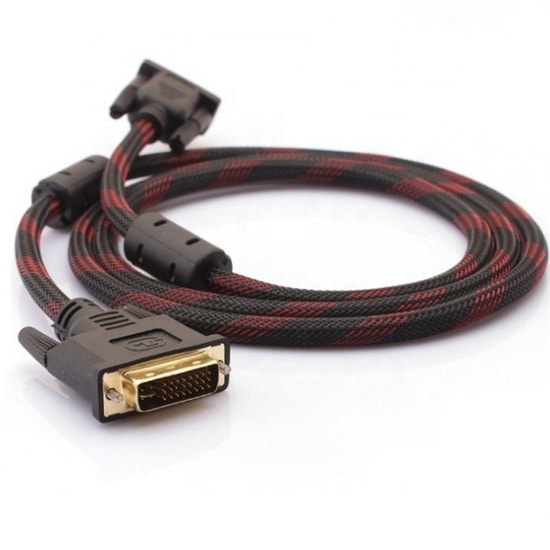 SENSEI SP-DVI/DVI-0015 DVI - DVI Kablo - 1.5 Metre, 1080P ve 3D Destekli, Altın Uçlu 24+1 Pin Bağlantı