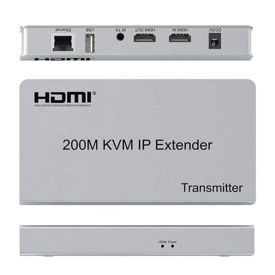SENSEI 200 Metre 1080P HDMI/USB/IR/Audio CAT6 KVM Extender - Yüksek Çözünürlüklü Uzatma ve Kontrol Çözümü