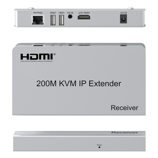 SENSEI 200 Metre 1080P HDMI/USB/IR/Audio CAT6 KVM Extender - Yüksek Çözünürlüklü Uzatma ve Kontrol Çözümü