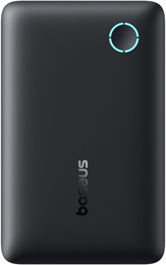 Baseus EnerFill FP11 Siyah 10000mAh 15W Powerbank (P1008210C123-00) - Taşınabilir Hızlı Şarj Cihazı, Güçlü Batarya