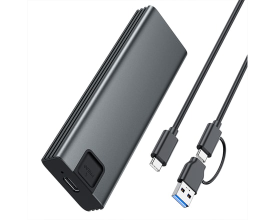 Frisby FHC-M2315 Type-C USB 3.2 M.2 NVMe PCIe SSD Alüminyum Disk Kutusu - 10Gbps, 4TB Destekli, Tak ve Çalıştır