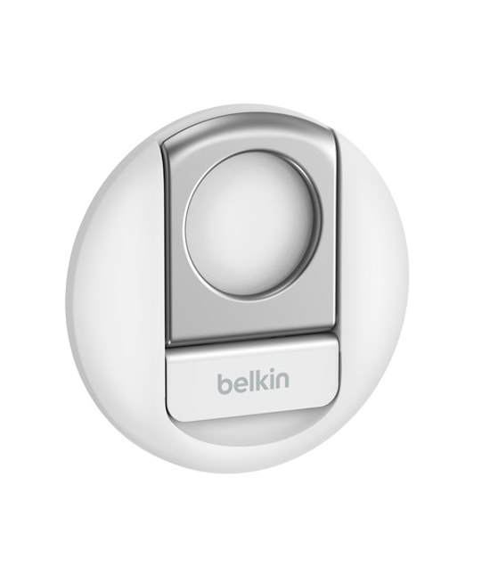 Belkin MMA006BTWH MacBook MagSafe Uyumlu iPhone Kamera Montaj Aparatı - Beyaz Yatay & Dikey Kullanım, Güvenli Streaming