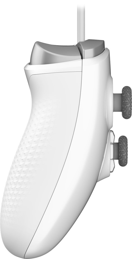 MSI Force GC200 Beyaz PC/Android Oyun Kolu - Kablolu, Çift Titreşim, 2 Metre Kablo, Ergonomik Tasarım, Üstün Kontrol
