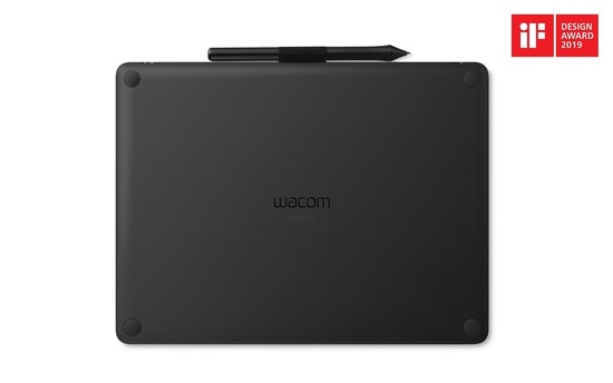 Wacom Intuos Medium CTL-6100K-B Grafik Tablet - 4096 Basınç, Pilsiz Kalem, 4 Kısayol Tuşu, 2540 LPI Çözünürlük