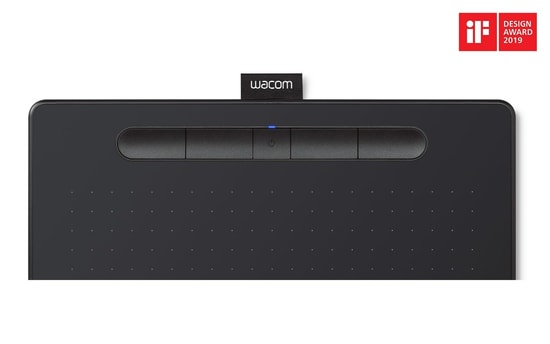 Wacom Intuos Medium CTL-6100K-B Grafik Tablet - 4096 Basınç, Pilsiz Kalem, 4 Kısayol Tuşu, 2540 LPI Çözünürlük