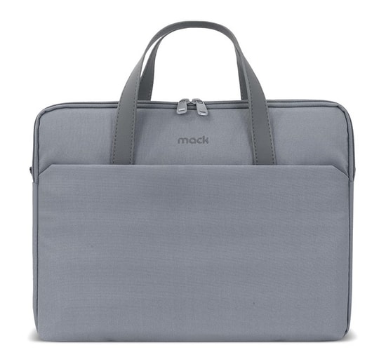 Mack MCE-1512 Nova Eco 15.6" Gri Laptop Çantası - Geri Dönüştürülmüş Su Geçirmez Kumaş, Hafif, Şık Notebook Çantası