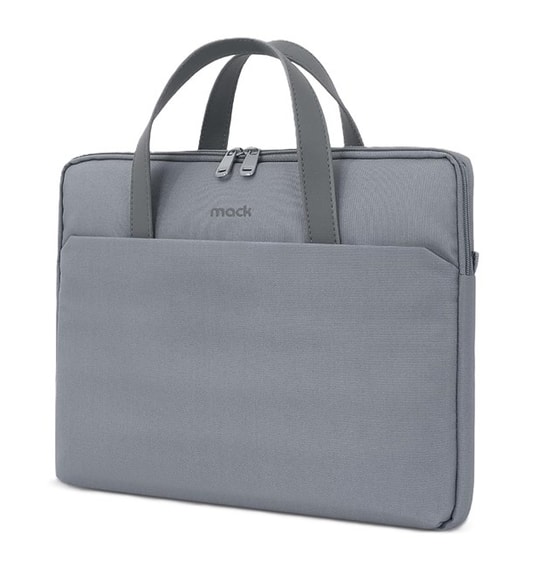 Mack MCE-1512 Nova Eco 15.6" Gri Laptop Çantası - Geri Dönüştürülmüş Su Geçirmez Kumaş, Hafif, Şık Notebook Çantası