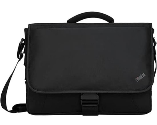 Lenovo Essential Messenger Çanta (4X40Y95215) - 15.6 inç Laptop Bölmeli, Su Geçirmez, Ayarlanabilir Omuz Askısı