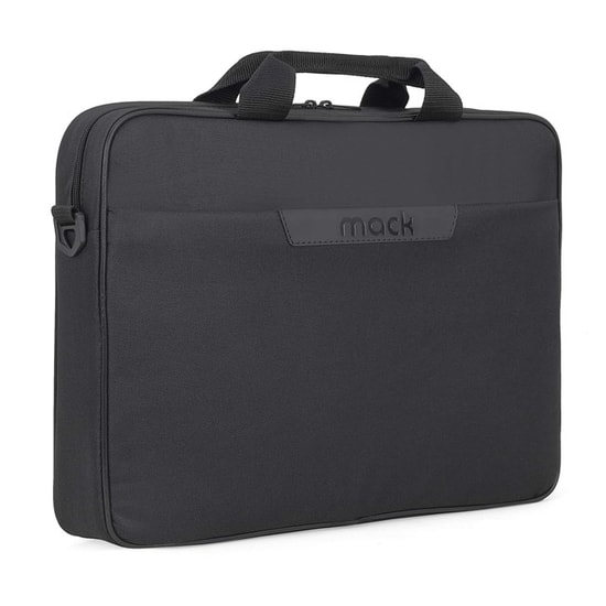 Mack Procity Business MCC-009 15.6" Siyah Laptop Çantası - Polyester, Omuz Askılı, Fermuarlı Bölme, Şık ve Ergonomik