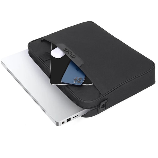 Mack Procity Business MCC-009 15.6" Siyah Laptop Çantası - Polyester, Omuz Askılı, Fermuarlı Bölme, Şık ve Ergonomik