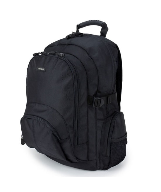 Targus CN600 15.6" Notebook Sırt Çantası - Laptop Bölmeli, Ergonomik, Su Geçirmez Kumaş, Şık ve Hafif Tasarım (TARCN600)
