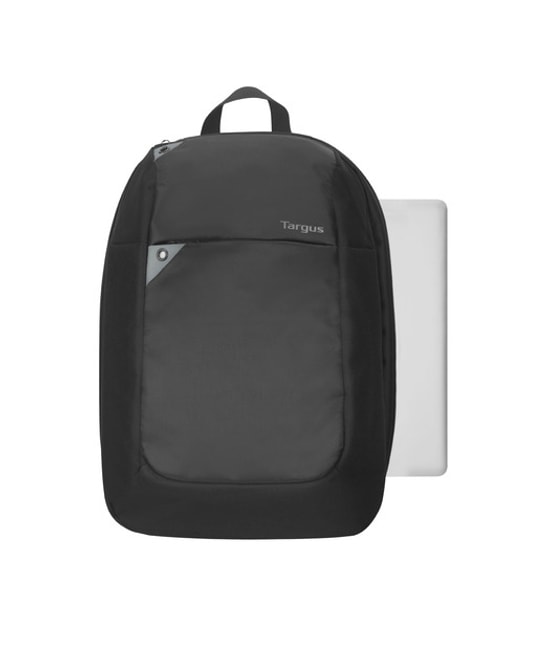 Targus 15.6" Notebook Sırt Çantası TBB565GL - Siyah/Gri, Polyester, Hafif, Su Geçirmez Kumaş, Çok Bölmeli (TARTBB565GL)