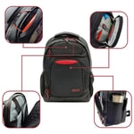Dexim Premium Gaming DXBP40 17.3" Laptop Sırt Çantası - Su Geçirmez, Geniş İç Hacim, Oyuncu Ekipmanları İçin Özel Bölme