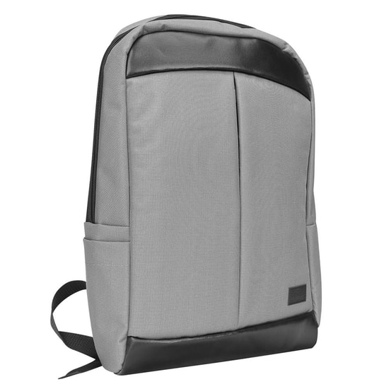 Addison 300448 15.6" Notebook Sırt Çantası - Gri/Siyah, Tekstil, Geniş İç Hacim, Taşıma Askılı, Fermuarlı, Unisex