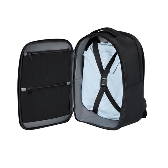 Samsonite GuardIT 3.0 Siyah 14.1" Laptop Sırt Çantası (KR2-09-004) - 22.5 L Hacim, 40x29x18cm, 700gr Hafif, Tekstil