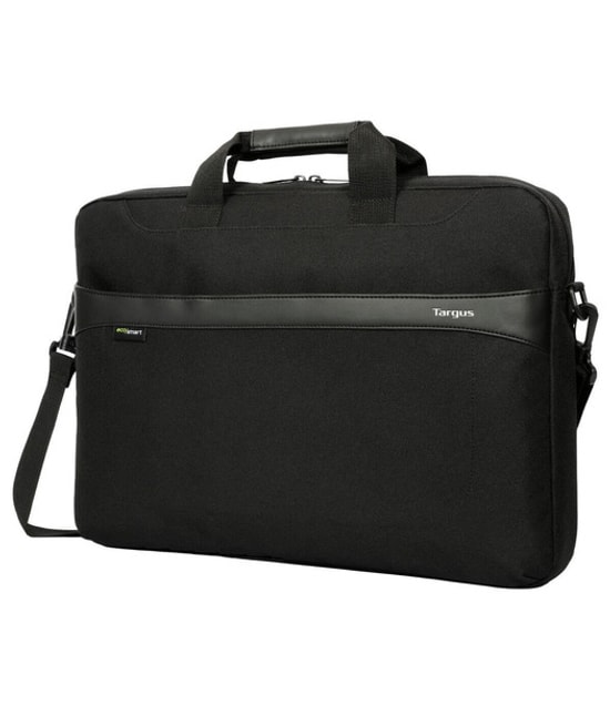 Targus Geolite TSB984 15.6" Notebook Çantası (TARTSS984GL) - Askılı, Su Geçirmez, 540 Gram, Siyah, Hafif, Şık Tasarım
