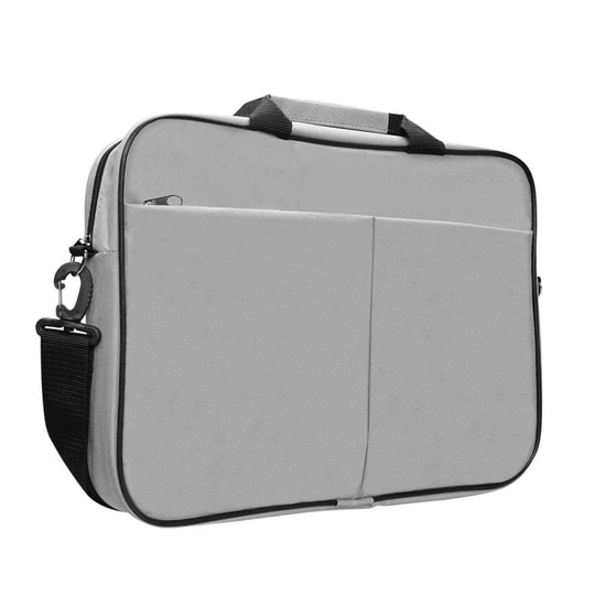 Addison 300657 15.6" Gri Notebook Çantası - 15.6 inç, Polyester, Hafif, Şık Tasarım, El ve Omuzda Taşınabilir
