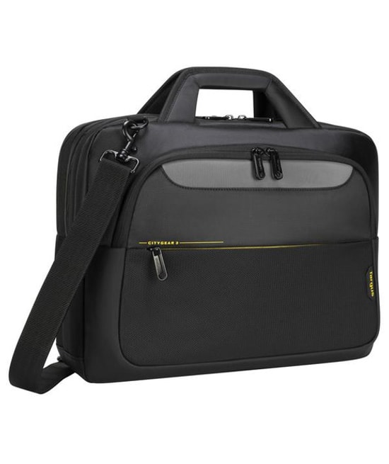 Targus CityGear TCG455 14" Notebook Çantası (TARTCG455) - Şık Tasarım, Güvenli Bölme, Konforlu Taşıma, Su Geçirmez