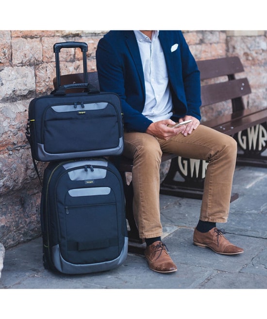 Targus CityGear TCG455 14" Notebook Çantası (TARTCG455) - Şık Tasarım, Güvenli Bölme, Konforlu Taşıma, Su Geçirmez