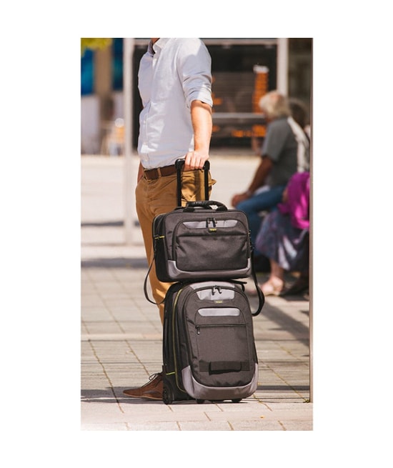 Targus CityGear TCG455 14" Notebook Çantası (TARTCG455) - Şık Tasarım, Güvenli Bölme, Konforlu Taşıma, Su Geçirmez