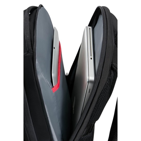 Samsonite Guard IT 3.0 15.6" Siyah Notebook Sırt Çantası (KR2-09-002) - 22.5L, Dolgulu Bölme, Tablet Cebi, PET Polyester