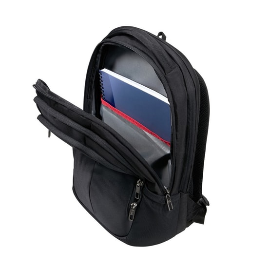 Samsonite Guard IT 3.0 15.6" Siyah Notebook Sırt Çantası (KR2-09-002) - 22.5L, Dolgulu Bölme, Tablet Cebi, PET Polyester